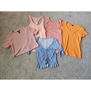 Women's Mall Assorted Brands tops lot Bundle Sz SMALL Reseller Lot VS PINK Gap